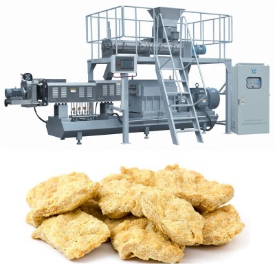 texture soya protein machine textured soya nuggets machine Textured Soya Protein Making Machine