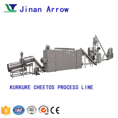 Cheeto Snack Making Machines Nik Nak Processing Line Kurkure Rotary Head Extruder